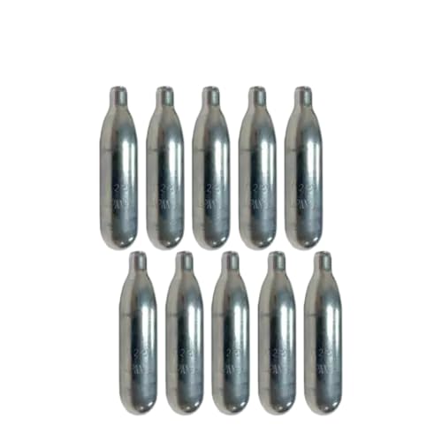 10 PK 12 Gram CO2 cartridges with Oiler for Byrna w/Boost/LE/HDXL