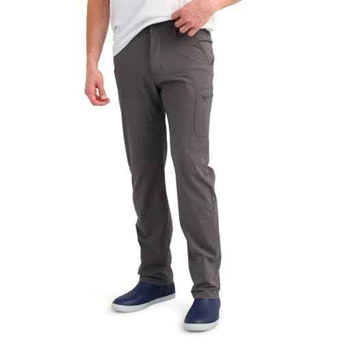 HUK Mens Next Level Pant, Quick-Drying Fishing Pants for Men