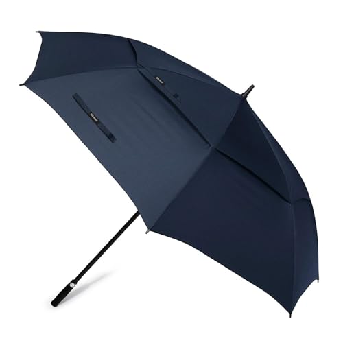 G4Free 72-Inch Oversized Windproof Golf Umbrella Navy Blue
