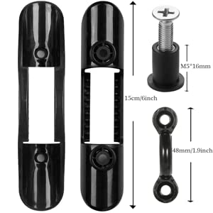 Kayak Fishing Rod Holder & Paddle Clips - Durable, Easy Install, Includes Screws