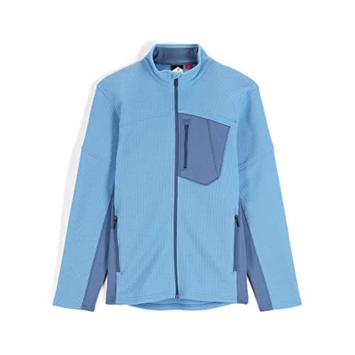 Spyder Men's Bandit Hybrid Full Zip Mid Layer Jacket