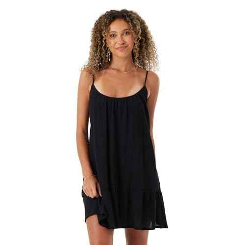 Roxy Women's Casual Dress ? Sundress & Swimsuit Cover-Ups for Beach, Poolside, Resort Wear, Midnight, Small