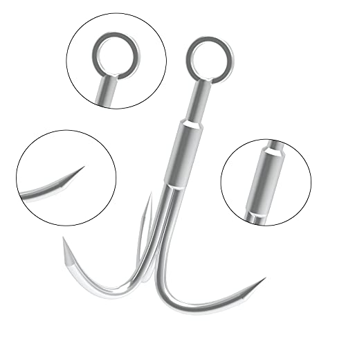Middle Claw Stainless Steel Grappling Hook for Outdoor Retrieval & Salvage