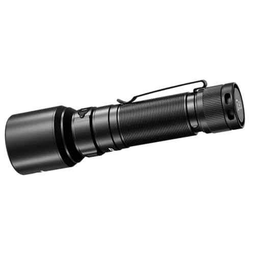 Fenix C7 3000 Lumen High Lumen USB-C Rechargeable Flashlight with 2x5000mAh Batteries and LumenTac Battery Organizer