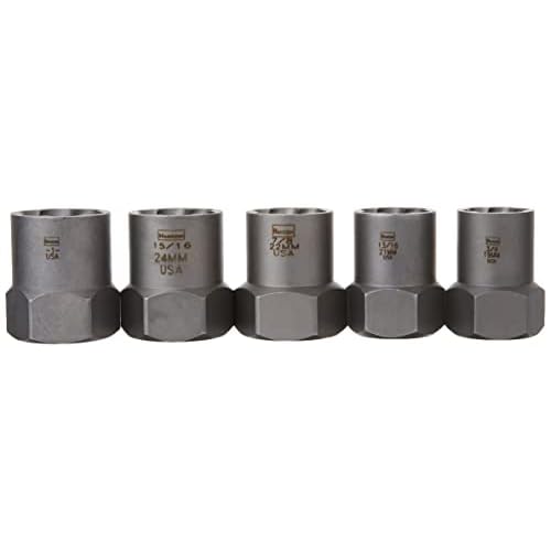 IRWIN HANSON Lugnut Extractor Set, 5-Piece (54125)