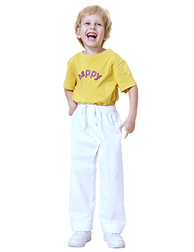 Adult Kids Karate Pants Martial Arts Uniform Gi Pants Black 2