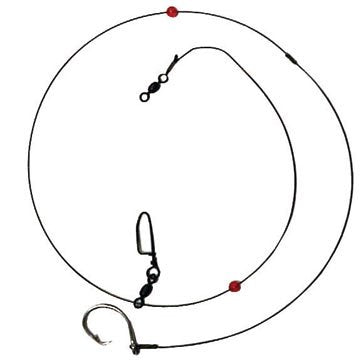 Redfish Rig with Steel Leader and Circle Hook - Fishing Tackle Accessory