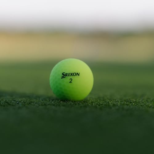 Srixon Soft Feel Golf Balls - Brite Green 14 Pack - Responsive, Long Distance, Low Compression