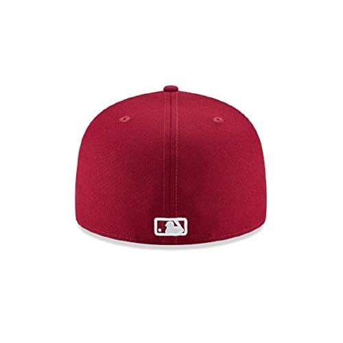 New Era Men Los Angeles Dodgers Cardinal Basic 59Fifty Fitted