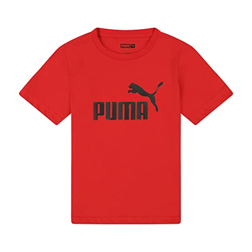 Puma Boys' No. 1 Logo T-Shirt X-Large High Risk Red