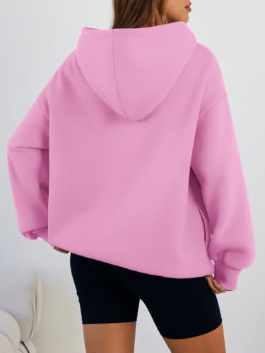 Oversized Pink Hoodie for Women - Trendy Queen Large Comfort Sweatshirt