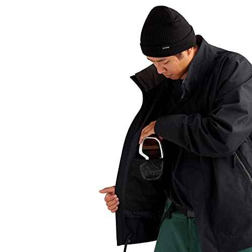 Dakine A-1 Insulated Canvas Winter Snowboard Jacket, Black, Small