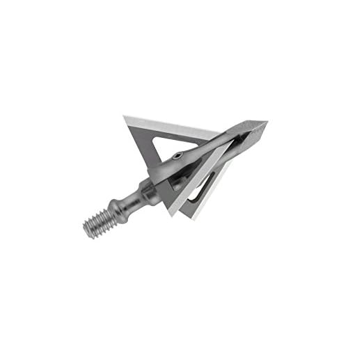 Muzzy Trocar Crossbow Archery Arrow Broadhead 100 or 125 Grain - 3 Pack