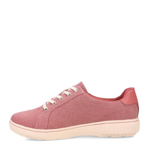 Clarks Women's Caroline Echo Canvas Side Zip Fashion Sneaker
