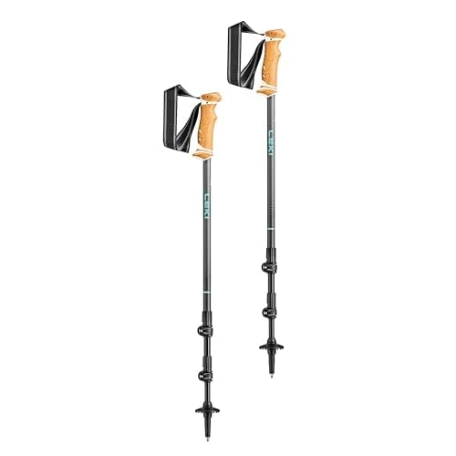LEKI Lhasa Aluminum Adjustable Lightweight Walking Poles for Trekking & Hiking