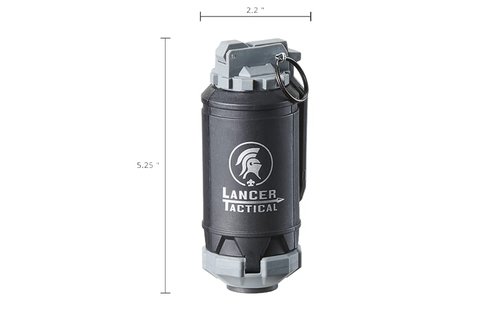 Lancer Tactical - GBR Outdoor 130 Round Spring Powered ABS BB Impact Shower for Airsoft Shower - Black