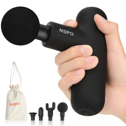 Mini Massage Gun - Portable Percussion Muscle Relaxer - Black