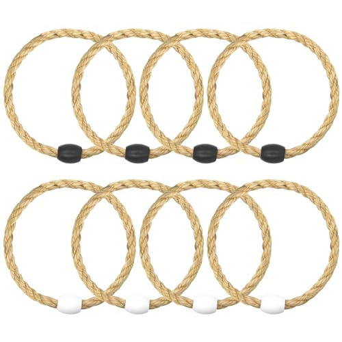 Sisal Rope Ring Toss Game Replacement Rings - Outdoor Yard Party Toys