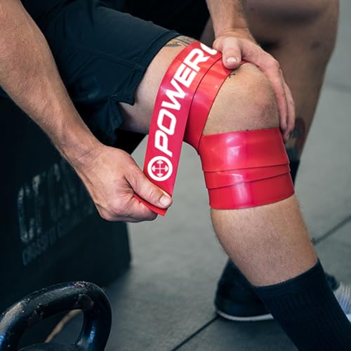 Red High Resistance Muscle Floss Bands for Mobility & Recovery - Power Guidance