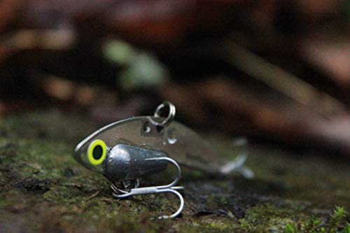 SteelShad Mini 1/4 oz Lipless Crankbait Set - Silver for Freshwater Fishing