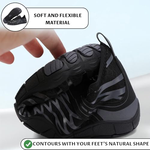 2025 New Barefoot Shoes for Women Mens,Hiking Barefoot Shoes Womens Footwear,Comfortable & Non-Slip Barefoot Vitality Shoe Women's Athletic Footwear,Wide Toe Box Water Shoe for Women Men