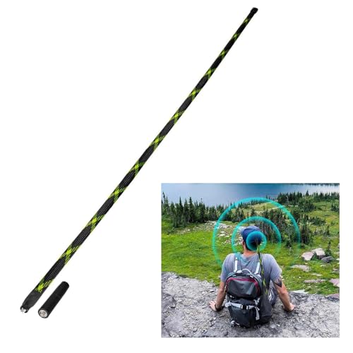 42.9 Inch Foldable Camouflage Antenna for Ham Radio VHF UHF 136-520MHz