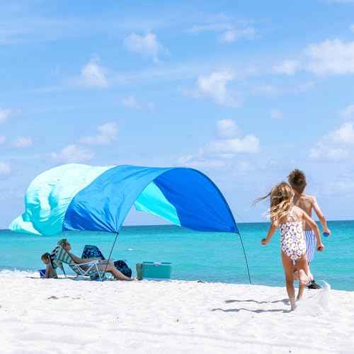 Shibumi Shade¢ç, The Original Wind-Powered¢ç Beach Canopy with Wind Assist Included, Provides 150 Sq. Ft. of Shade, Compact & Easy to Carry, Sets up in 3 Minutes