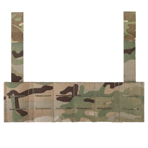 MC Tactical MOLLE Panel for Chest Rig - Full Webbing System for End User Devices