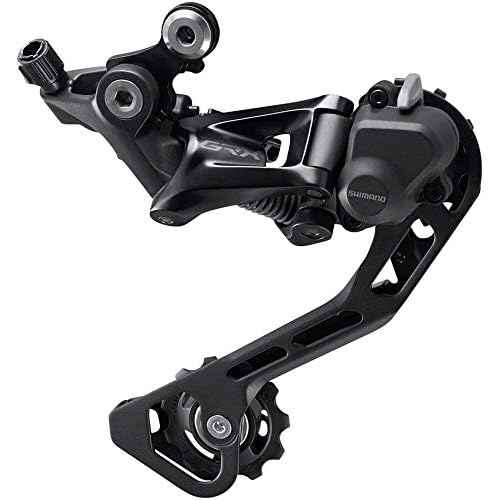 Shimano GRX RD-RX400 Rear Derailleur - 10-Speed, Long Cage, Black, With Clutch