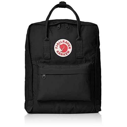 Fjallraven - Kanken Classic Pack, Heritage and Responsibility Since 1960, One Size,Black