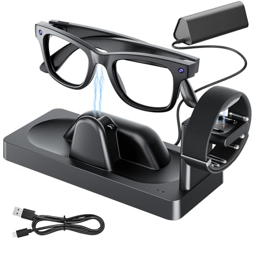 Charging Dock for Meta Ray-Ban Display & Neural Band Smart Glasses