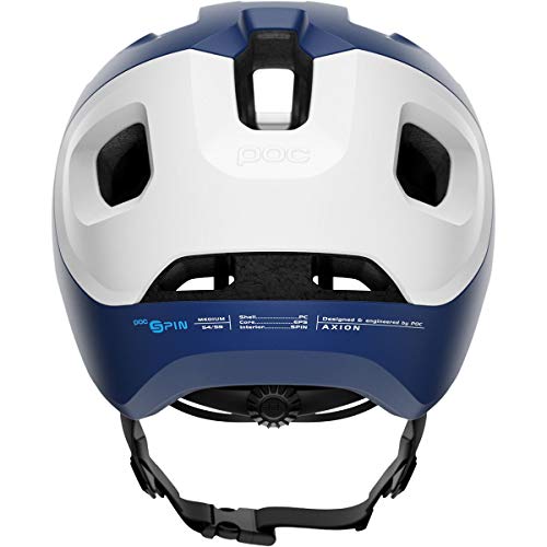 POC, Axion Spin Mountain Bike Helmet for Trail and Enduro, Lead Blue Matt, X-Small/Small