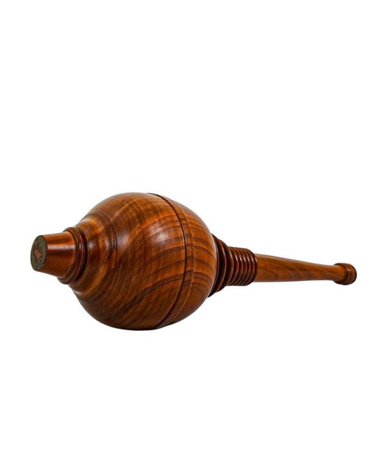 Indian Wooden Gada Mace, Traditional Rosewood Exercise Club, Strength Training Equipment (Brown, 14 kg or 31 lbs)