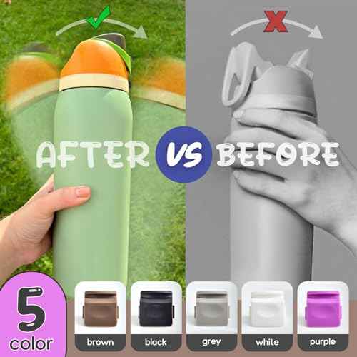 Replacement Button Compatible with Owala FreeSip 19/24/32/40oz,Water Bottle Lid Switch Replacement with Springs and Tiny Screw Driver