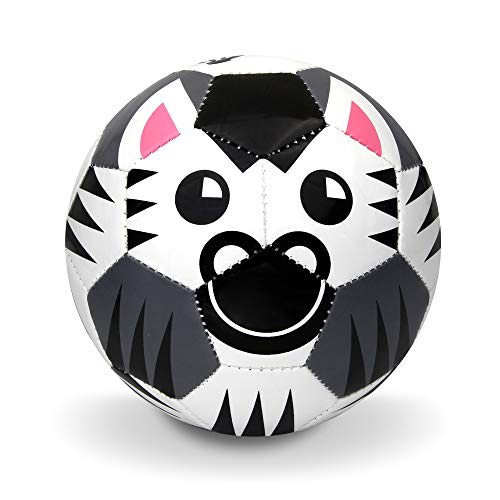 Daball Kid and Toddler Soccer Ball Size 1 & 3 with Pump & Gift Box - Happy Zebra