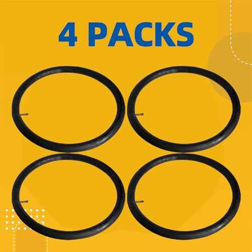 CALPALMY 20"/26" Bike Inner Tube, Replacement Bicycle Tubes with 32mm Schrader Valve fit for 20x1.75/1.95 26x 1.75/1.95/2.125 Bike Tire