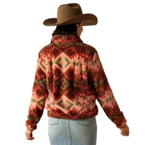 ARIAT Women's Berber Snap Front Sweatshirt
