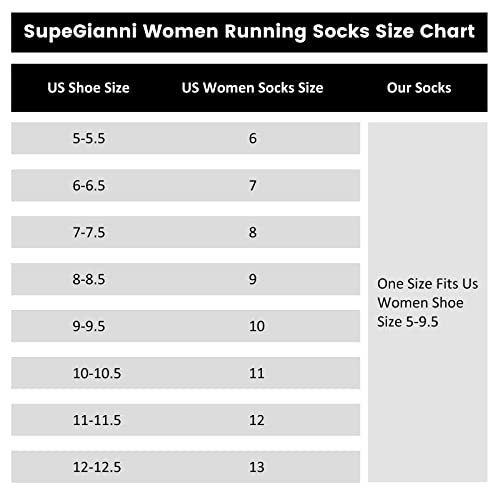 Women's Ankle Cotton Socks - Low Cut Athletic No Show Socks, 6 Pairs, White & Black Colors