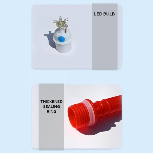 Coast Guard Approved Boat Flares ??Waterproof Emergency Signal Kit for Fishing, Boating & Life Rafts ??Upgraded 2025 Electronic Flares for Safe Marine Navigation