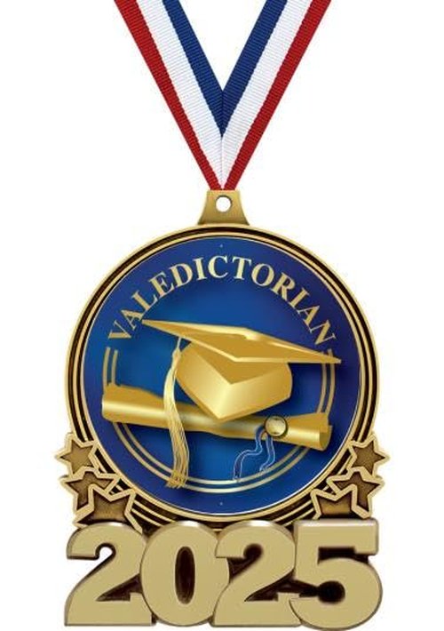 Valedictorian Medal, Scholastic 2025 Gold Medal Awards