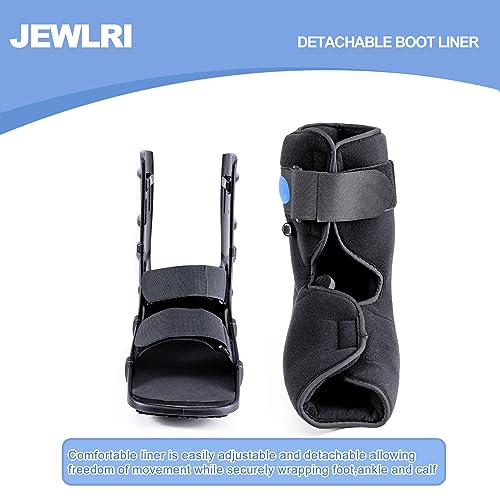 Walking Boot for Sprained Ankle - Short Air Fracture Boot, Large Size