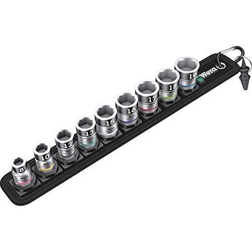 Wera - Belt A Imperial 1 Zyklop Bit SKT with 3/8 (5003884001),Black