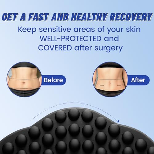 2 Pcs Abdominal Compression Foam Boards for Body Sculpting - Black Variation