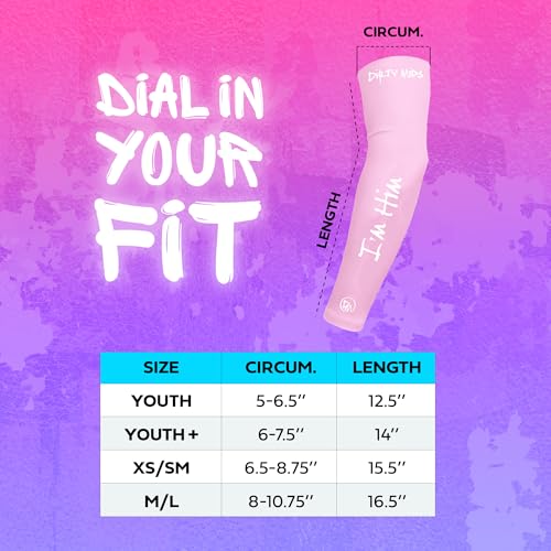 Youth Compression Sleeves for Baseball and Softball - Medium-Large Retro Pro