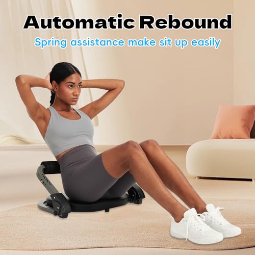Ab Exercise Machine for Home Gym, Full-Body Sit-Up & Core Workout Equipment