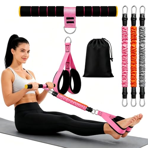 20-40LBS Resistance Bands Set with Handles for Full Body Workout