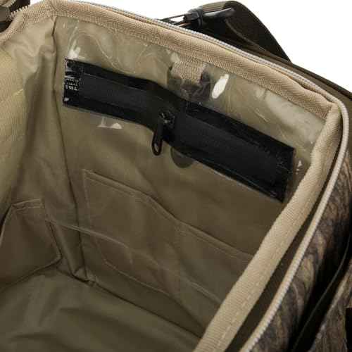 Drake Waterfowl Men's Blind Hunting Camo Duffle Range Gear Bag with Adjustable Shoulder Strap