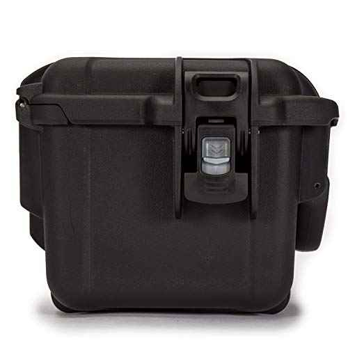 Nanuk 908 Waterproof Hard Case for Gun Ammo w/White Target Logo - Black