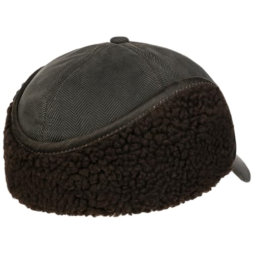Stetson Herringbone Cap with Ear Flaps Men |
