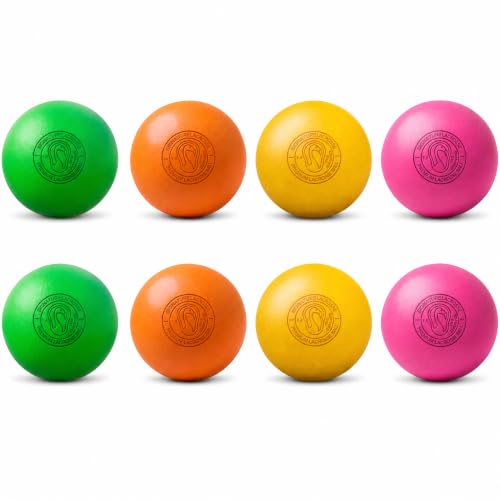 Assorted Lacrosse Balls Set of 8 - Massage, Therapy & Recreation